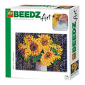 Ses beedz art: strijkkralen zonnebloemen | 2 stuks