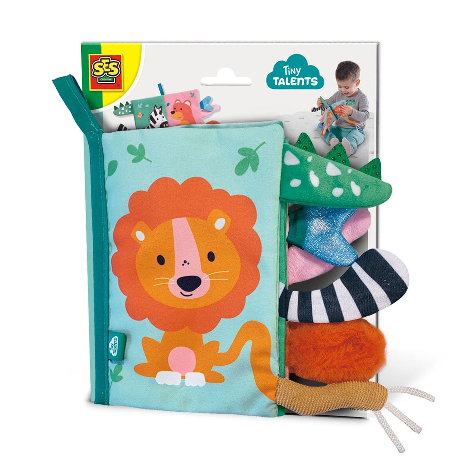SES Tiny Talents Sensory Soft Animal Tails Buch
