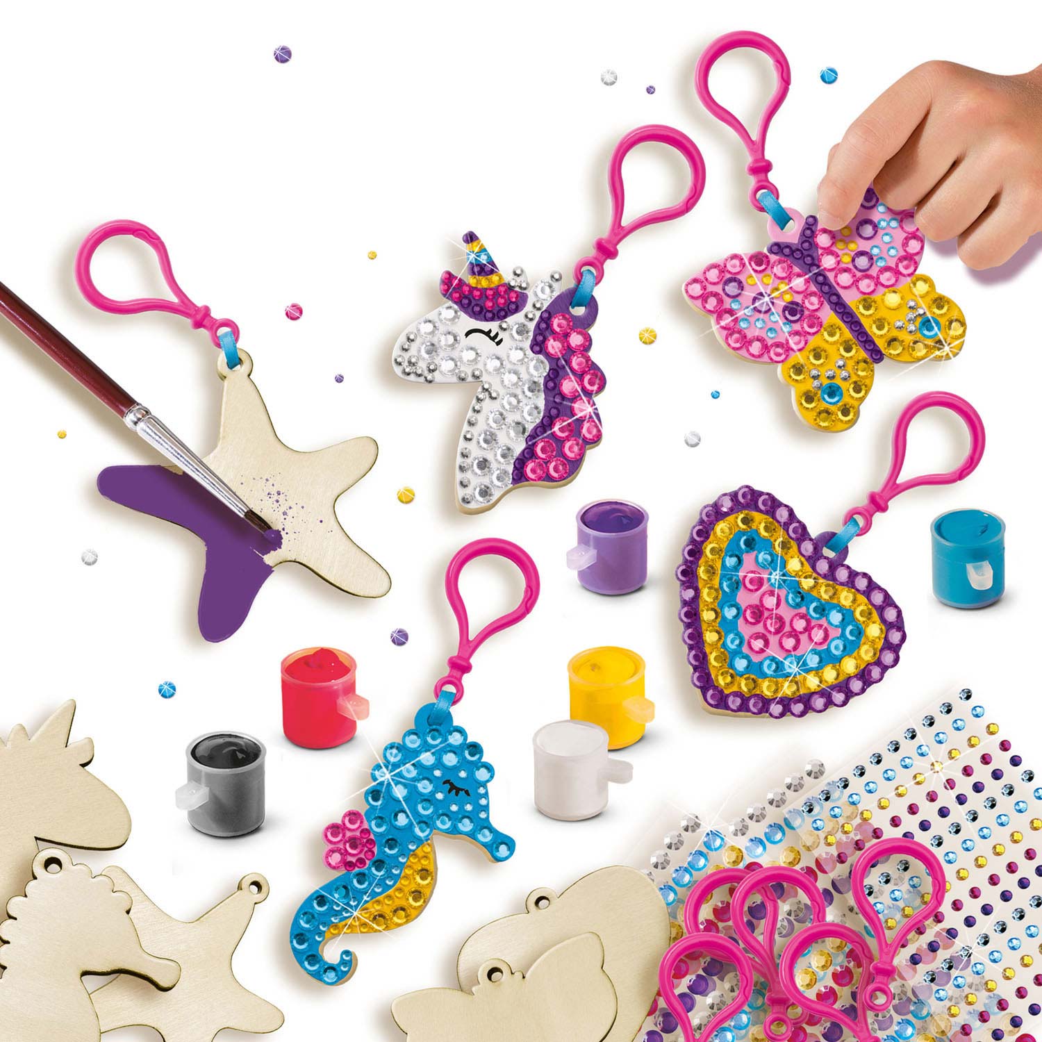 Ses diamond painting - sleutelhangers