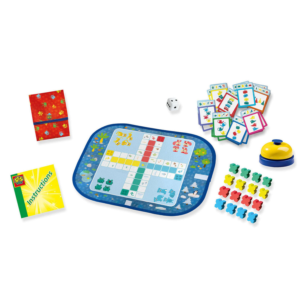 SES Wrap and Go Reisespiele, 3-in-1