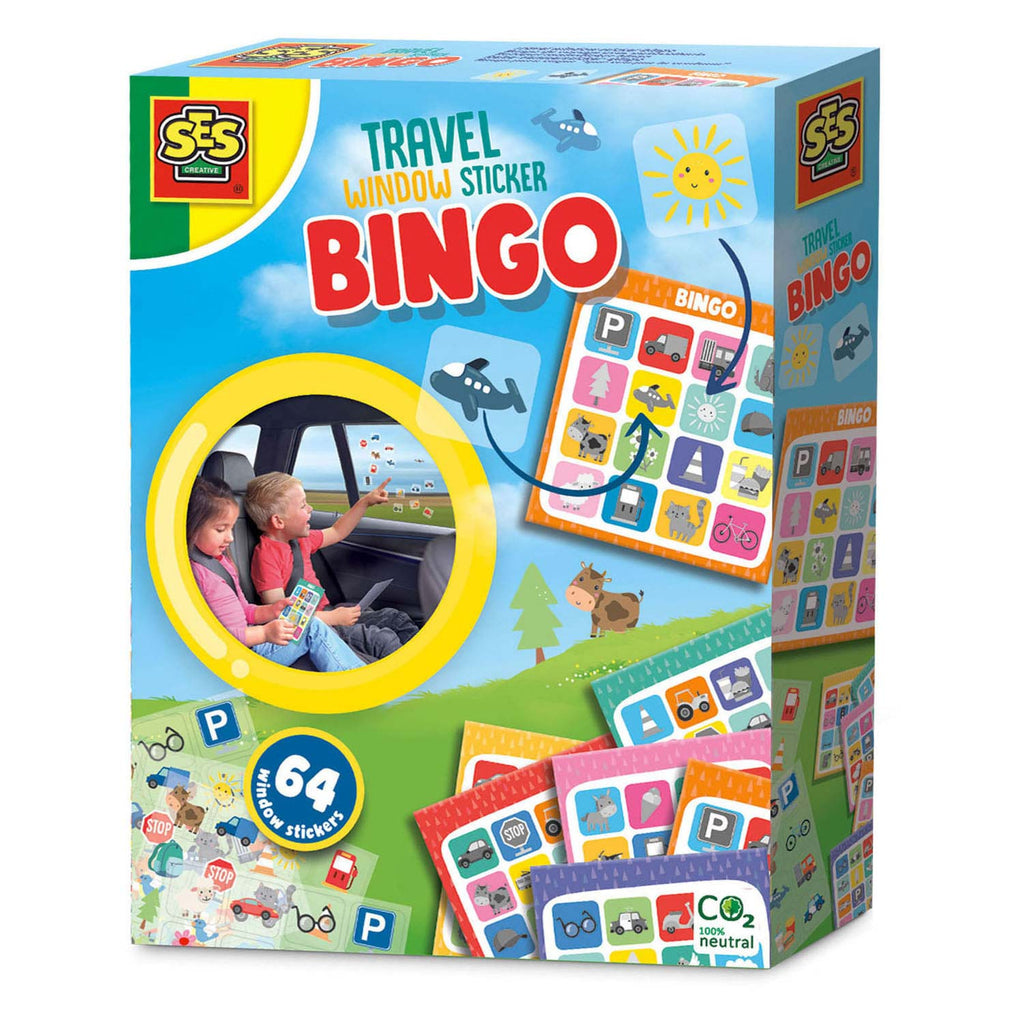 Ses Reisespiel Fensteraufkleber Bingo
