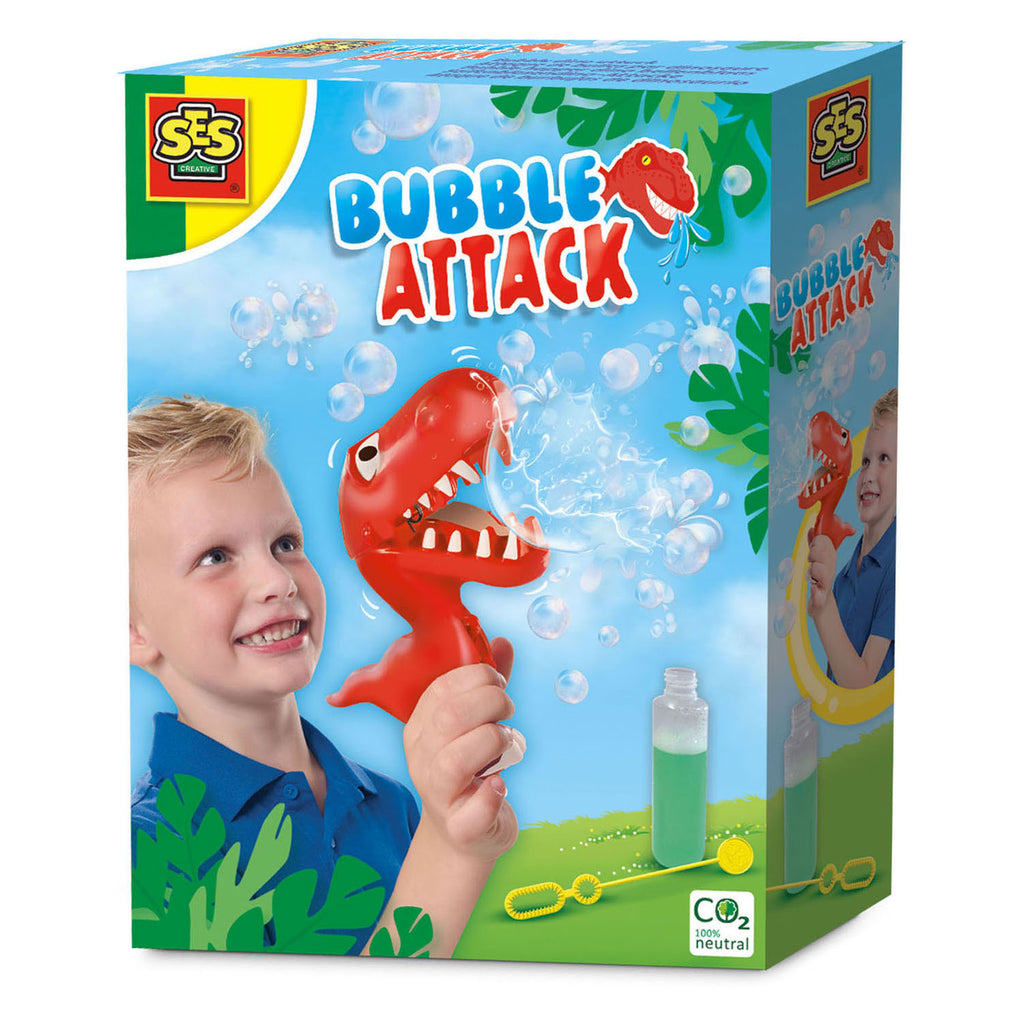 SES Seifenblasenfänger Dino-Seifenblasenbläser