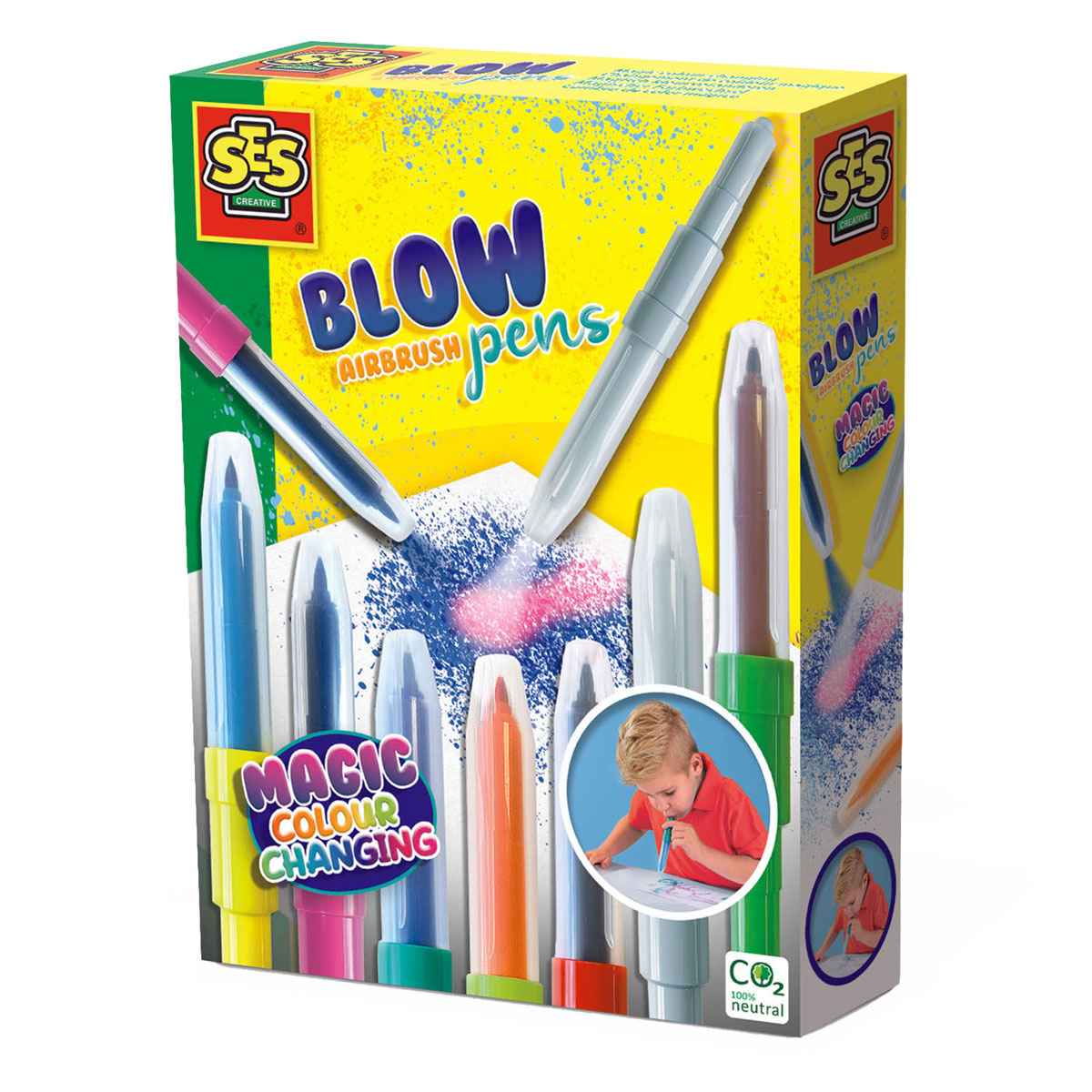 SES Blow Airbrush-Stifte – magische Farbwechsel
