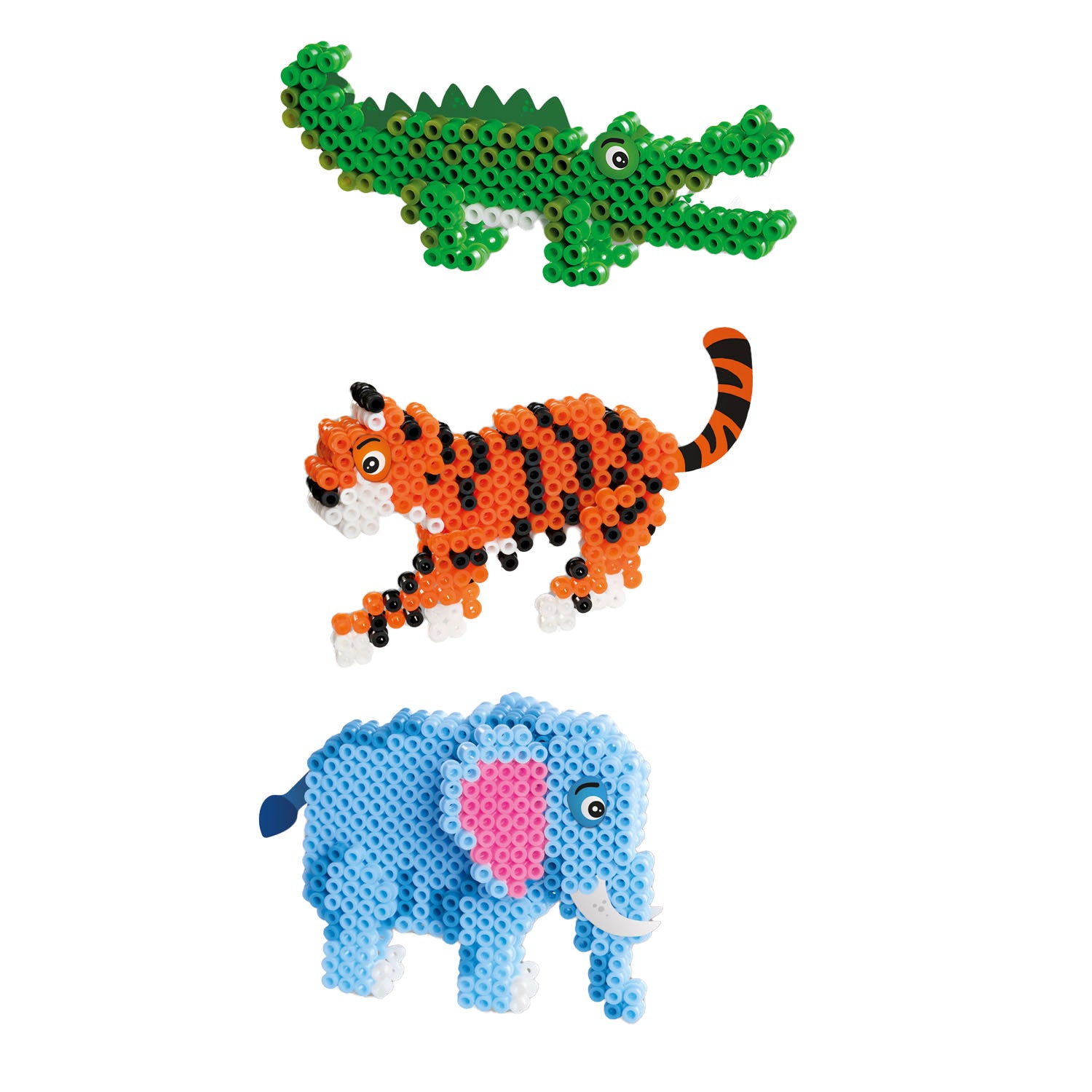 Ses creative ses strijkkralen - safari dieren