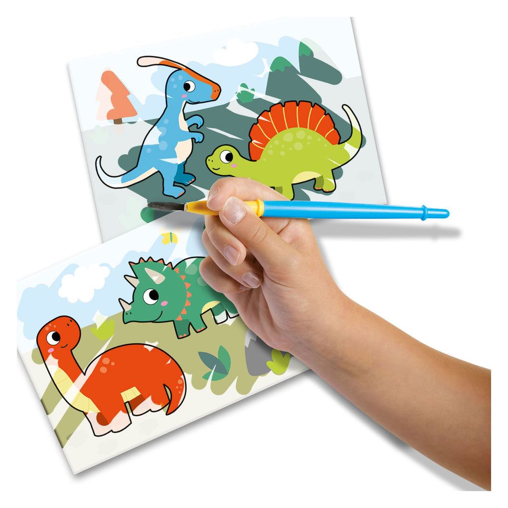 SES Meine erste Färbung mit Wasser - Dinos