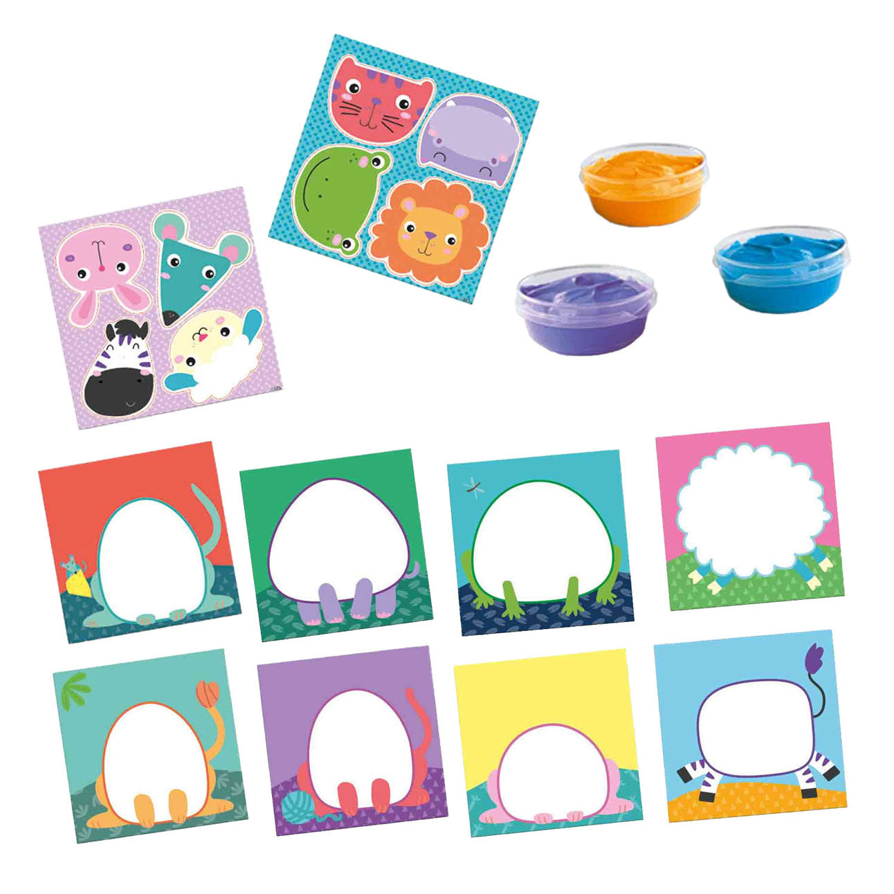 Ses creative ses my first - vingerverf dieren