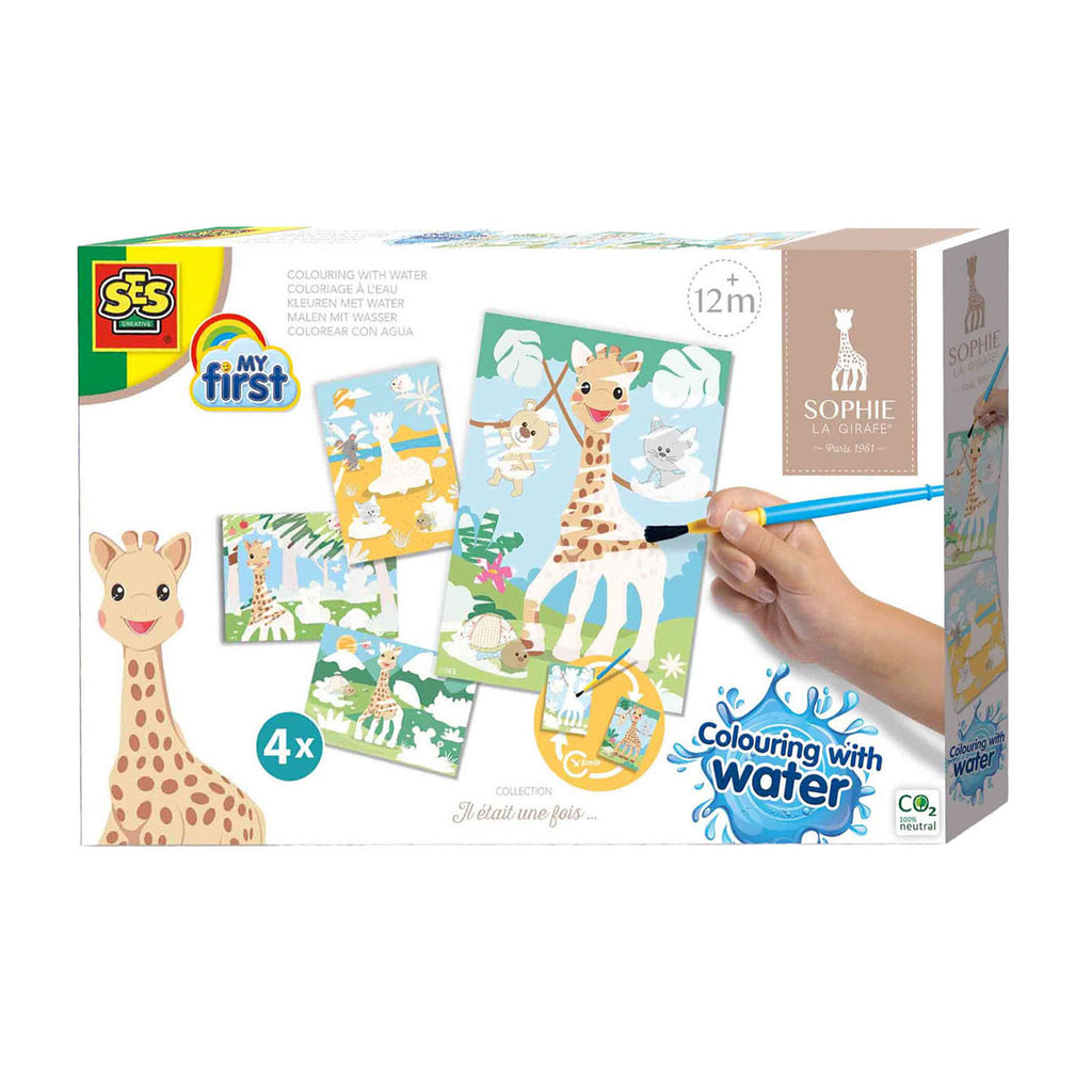 SES Meine erste Sophie la Giraffe - Malen mit Wasser
