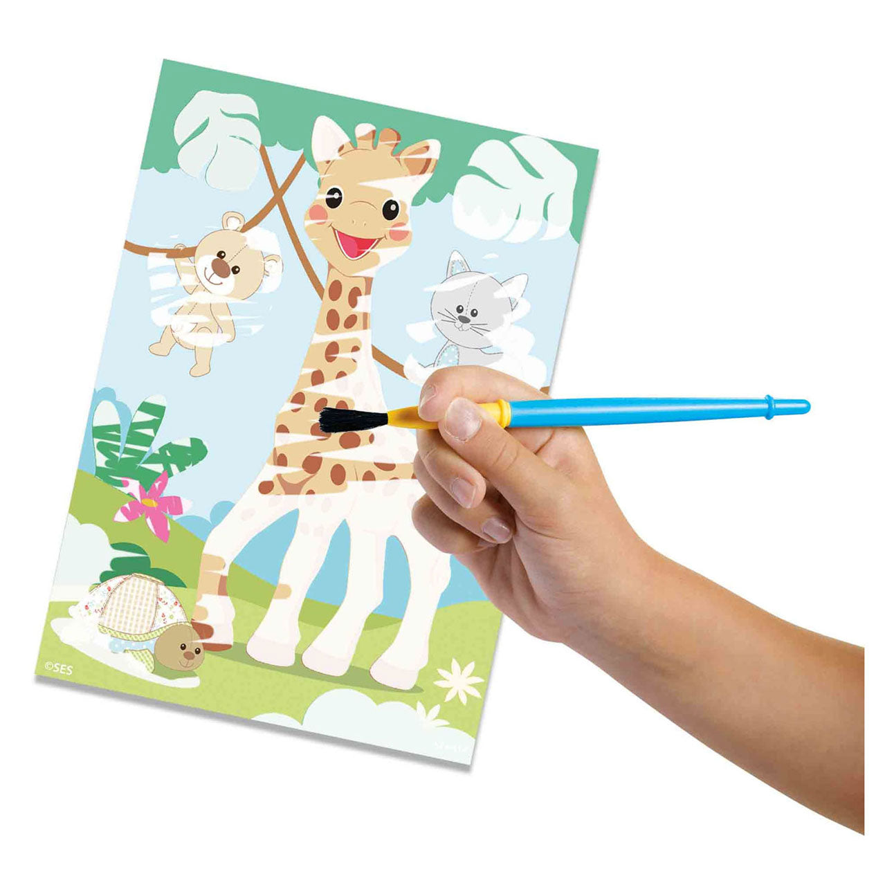 SES Meine erste Sophie la Giraffe - Malen mit Wasser
