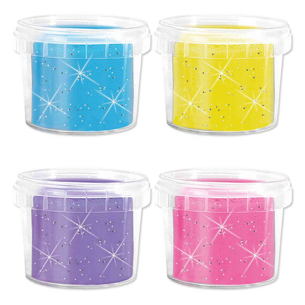 Ses feel good klei - sparkle, 4x90gr