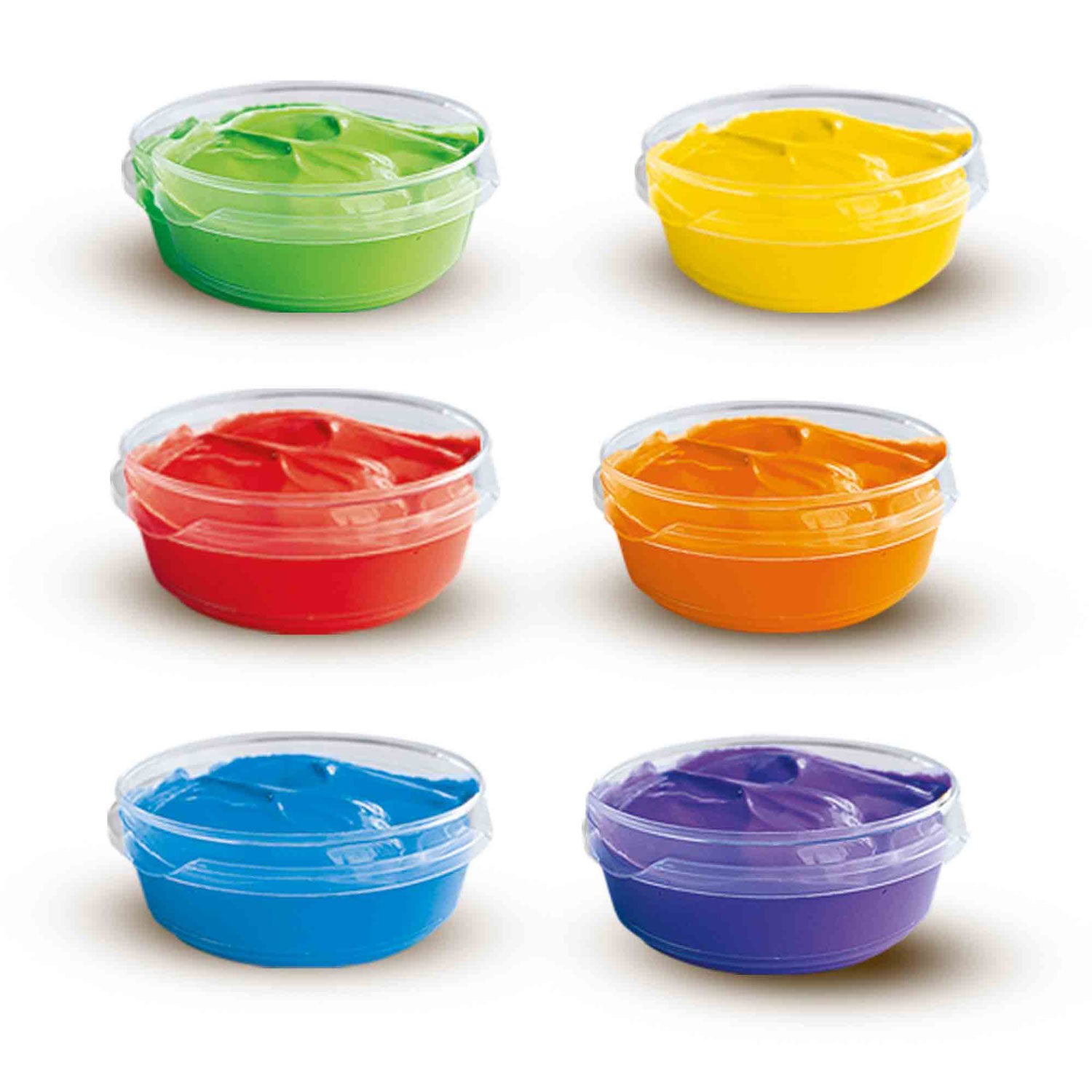Ses Fingerfarben, 6 Farben x 45 ml