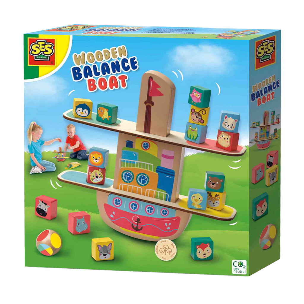 SES Holz-Balanceboot