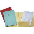 Mappen esselte 3 flappen a4 240x318mm rood