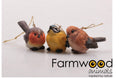 Farmwood animals hanger vogel polystone 5,6x3x4cm