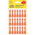 Markeerstiften avery zweckform rood pijlvorm 39 x 9 mm