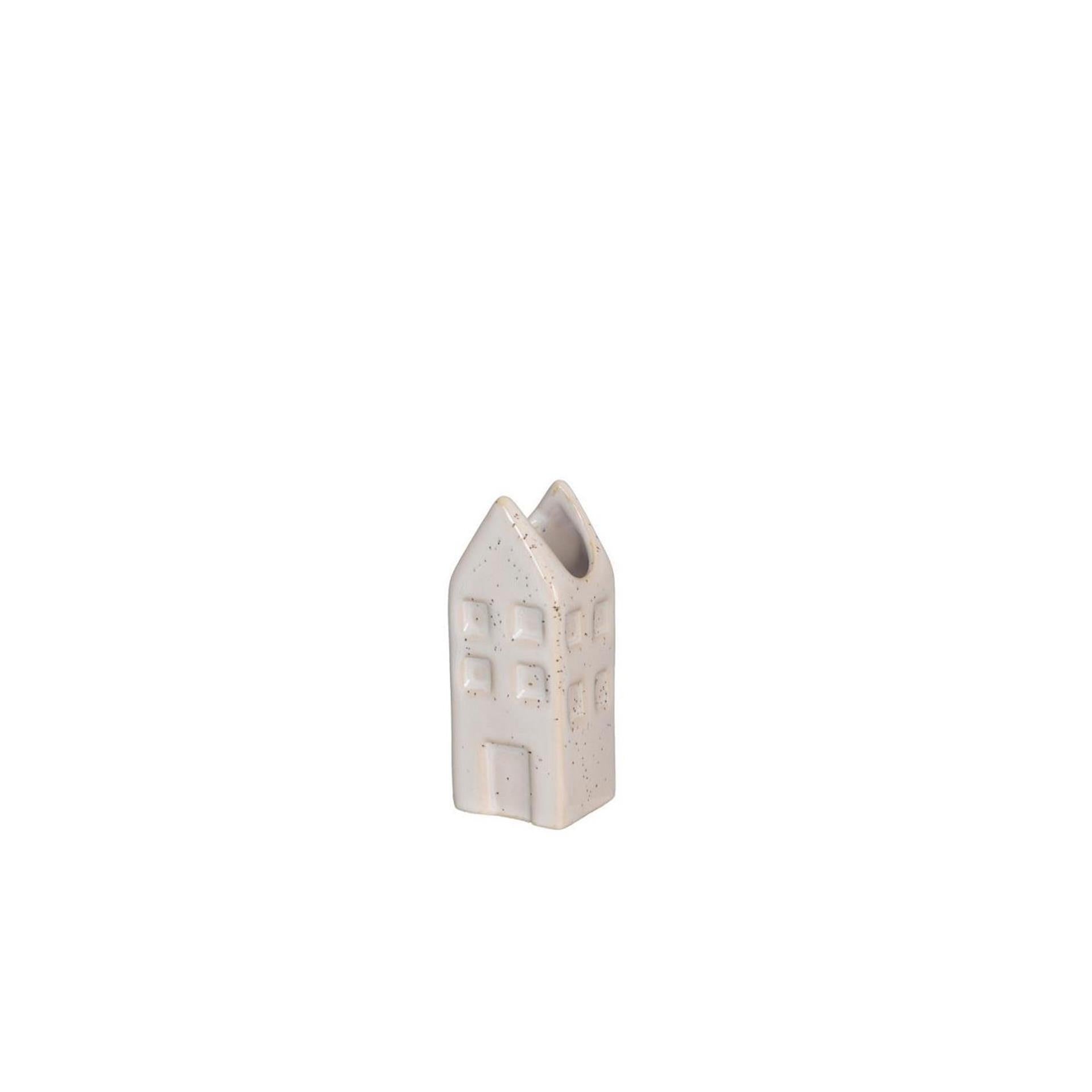 Ideas 4 seasons bloemenvaas huis amsterdam crème 3x3x8cm