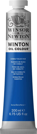 Winsor newton winton oil colours 200ml cobalt blue hue