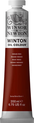 Winsor newton winton oil colours 200ml indian red