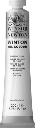 Winsor newton winton oil colours 200ml flake white hue