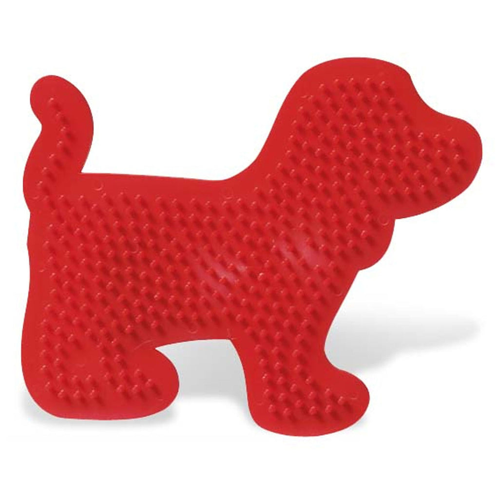 Sechs Bügelperlen Brett Hund