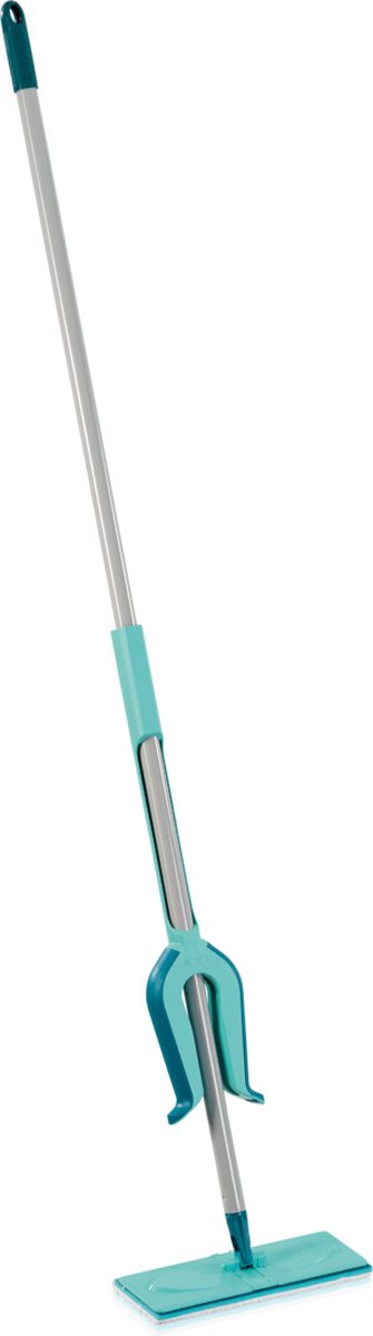 Leifheit picobello vloerwisser s micro duo met steel - 27 cm wisbreedte - turqouise - grijs