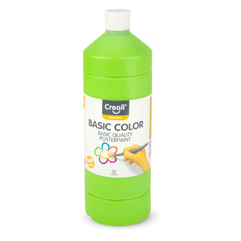 Creall Schulfarbe hellgrün, 1 Liter