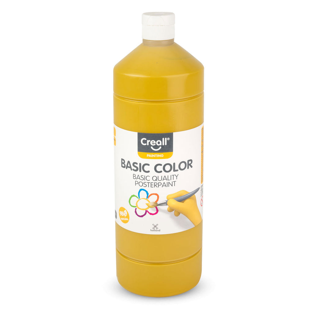 Creall Schulfarbe Ocker, 1 Liter