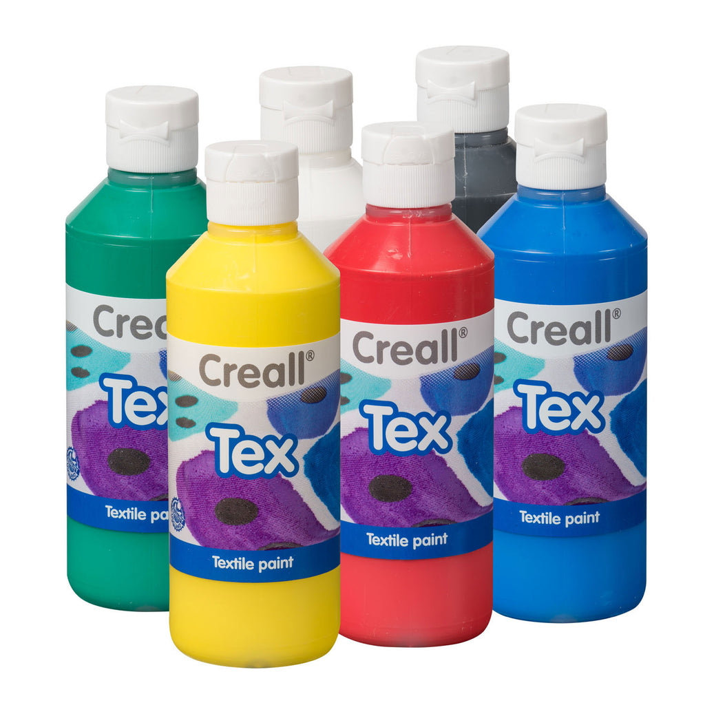 Creall Textilfarbe, 6 x 250 ml