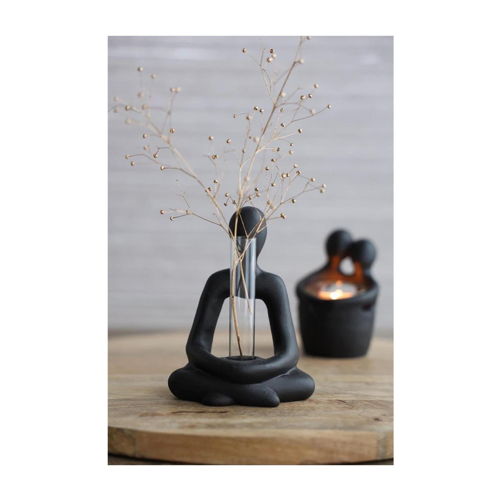 Ideas 4 seasons beeld embrace met reageerbuis h15,2cm