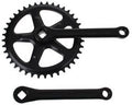 Fausto 32T Kurbelgarnitur | 127 mm | Stahl | Schwarz