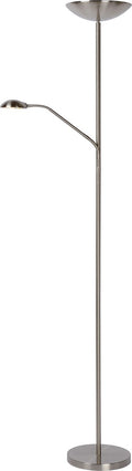 Lucide zenith - leeslamp - led dimbaar - 3000k - mat chroom