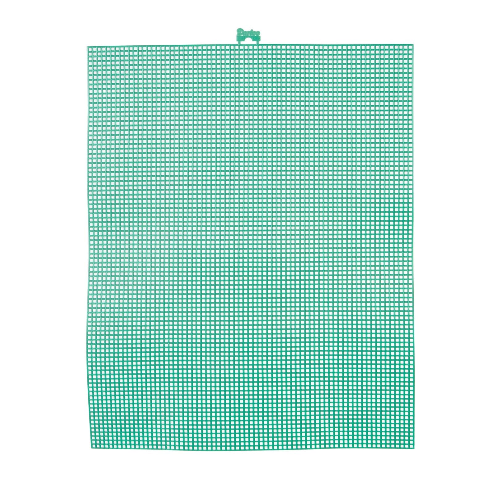 Darice • plastic stramien 26x34cm kerstgroen mesh:7
