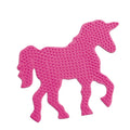 Ses strijkkralen bord fantasie paard
