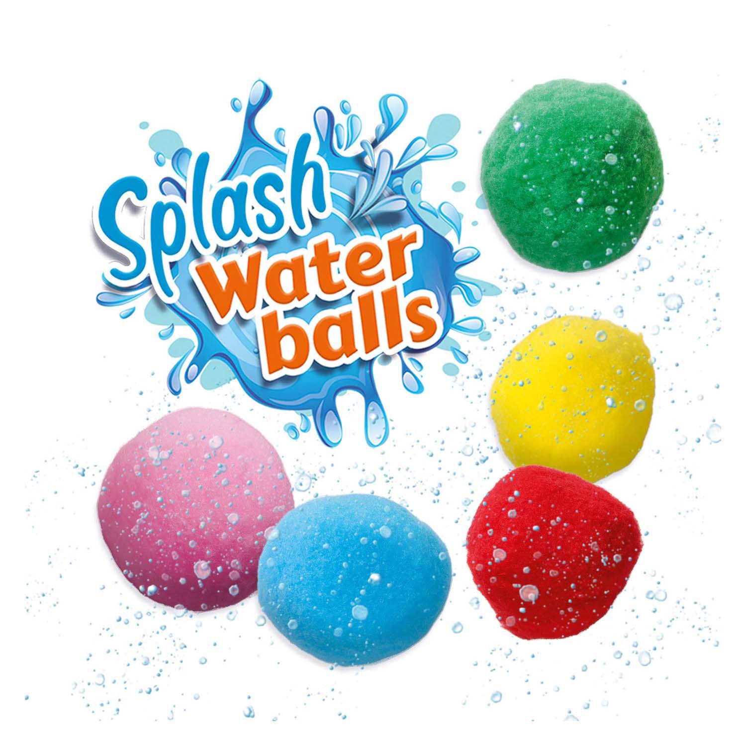 Ses creative 02405 - veel splash ballen - 70 herbruikbare waterballonnen in emmer - gebruik de emmer om je waterballetjes te vullen