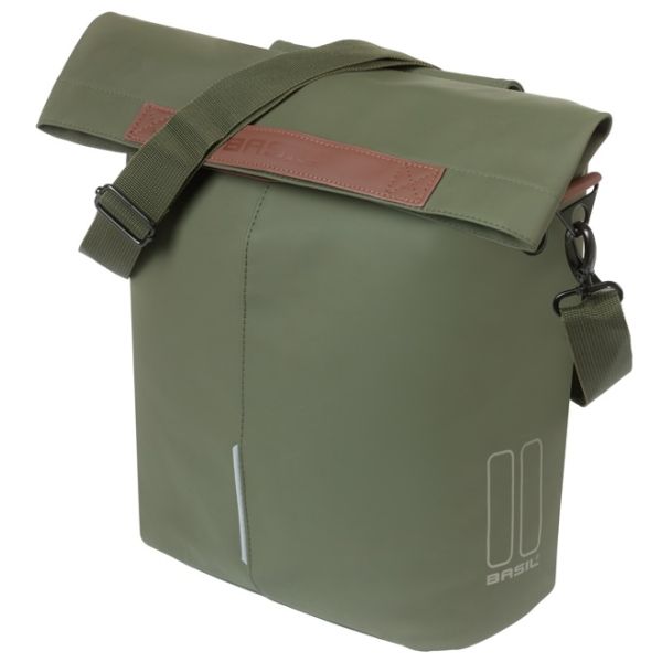 Basil City MIK 14-16L Fahrradtasche, 11 x 29 x 36 cm, grün