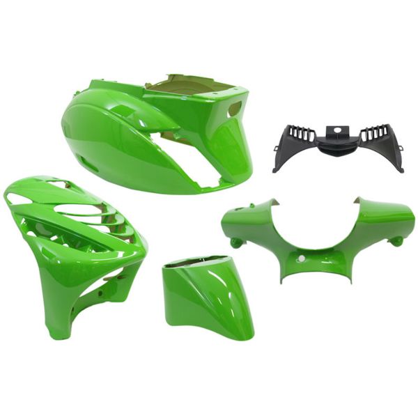 5-teiliges Kantenschutz-Set für Piaggio Zip-SP ab Baujahr 2000 – Kawasaki-Grün