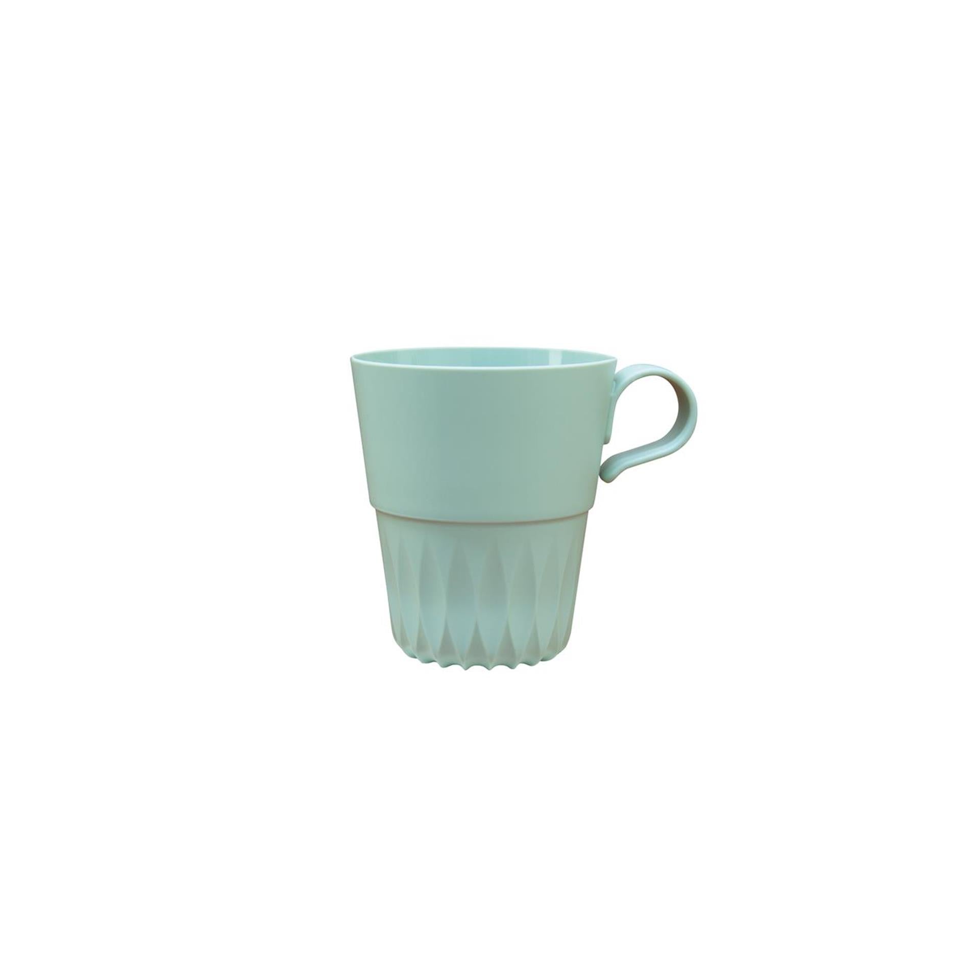 Papstar officup beker 180ml groen set a 10 stuks