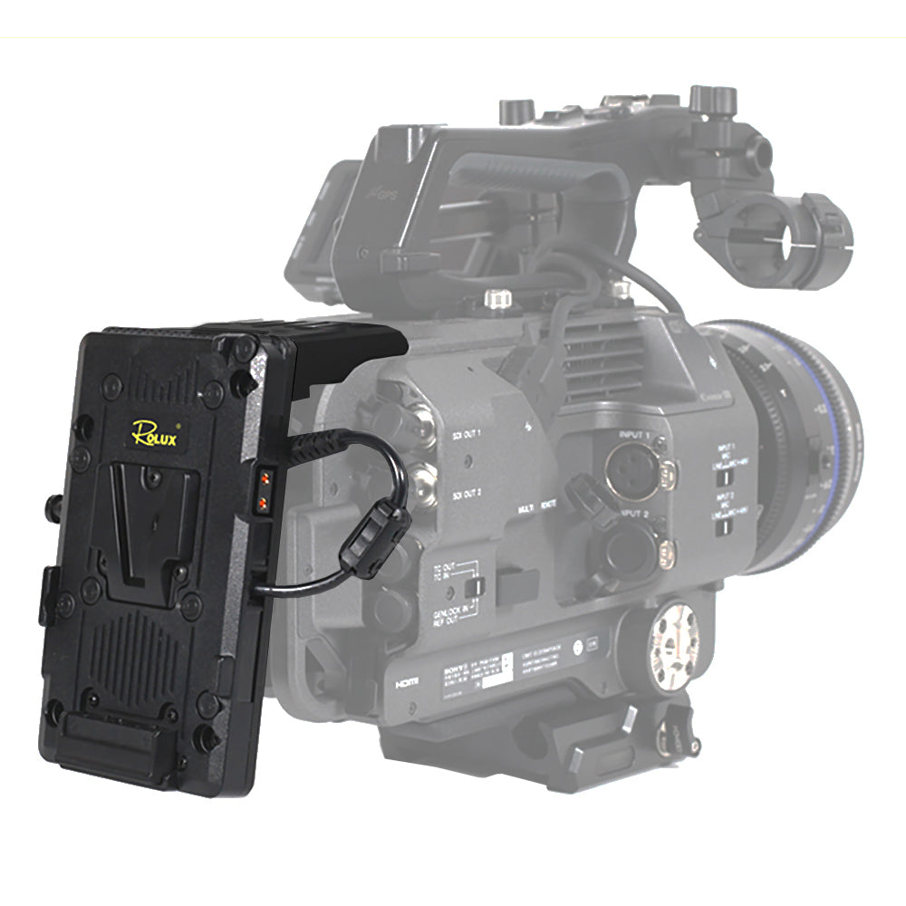 Rolux V-Mount Akku Flach RL-GDX9 für FX9