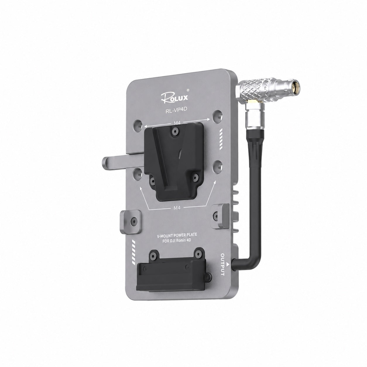 Rolux v-mount battery plate rl-vp4d voor dji ronin 4d