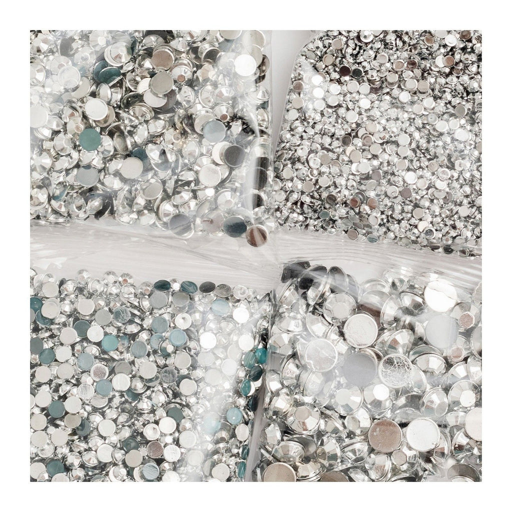 We r makers • spin it rhinestone silver
