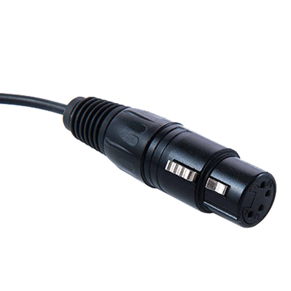 Rolux 4-poliger XLR-Buchsenstecker mit D-Tap-Stecker RL-C3