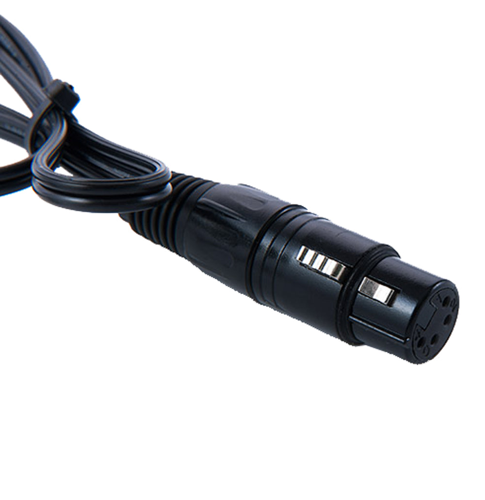 Rolux 4-poliger XLR-Buchsenstecker mit D-Tap-Stecker RL-C3