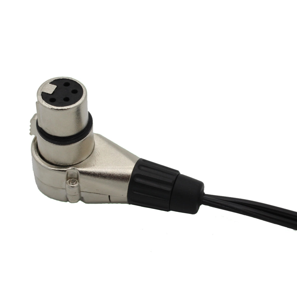 Rolux 4-polige XLR-Buchse mit D-Tap-Stecker RL-C5