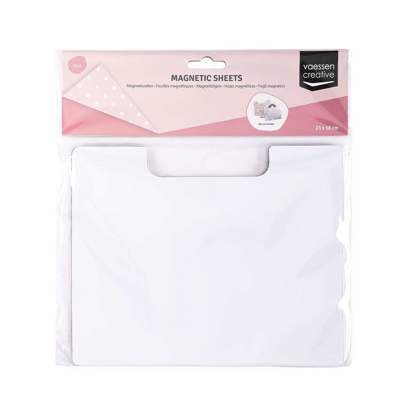 Vaessen creative magneetvellen - 23 x 18cm - 3 stuks