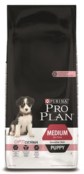 Pro plan purina® ® sensitive skin medium puppy - hondenvoer - zalm - 12 kg