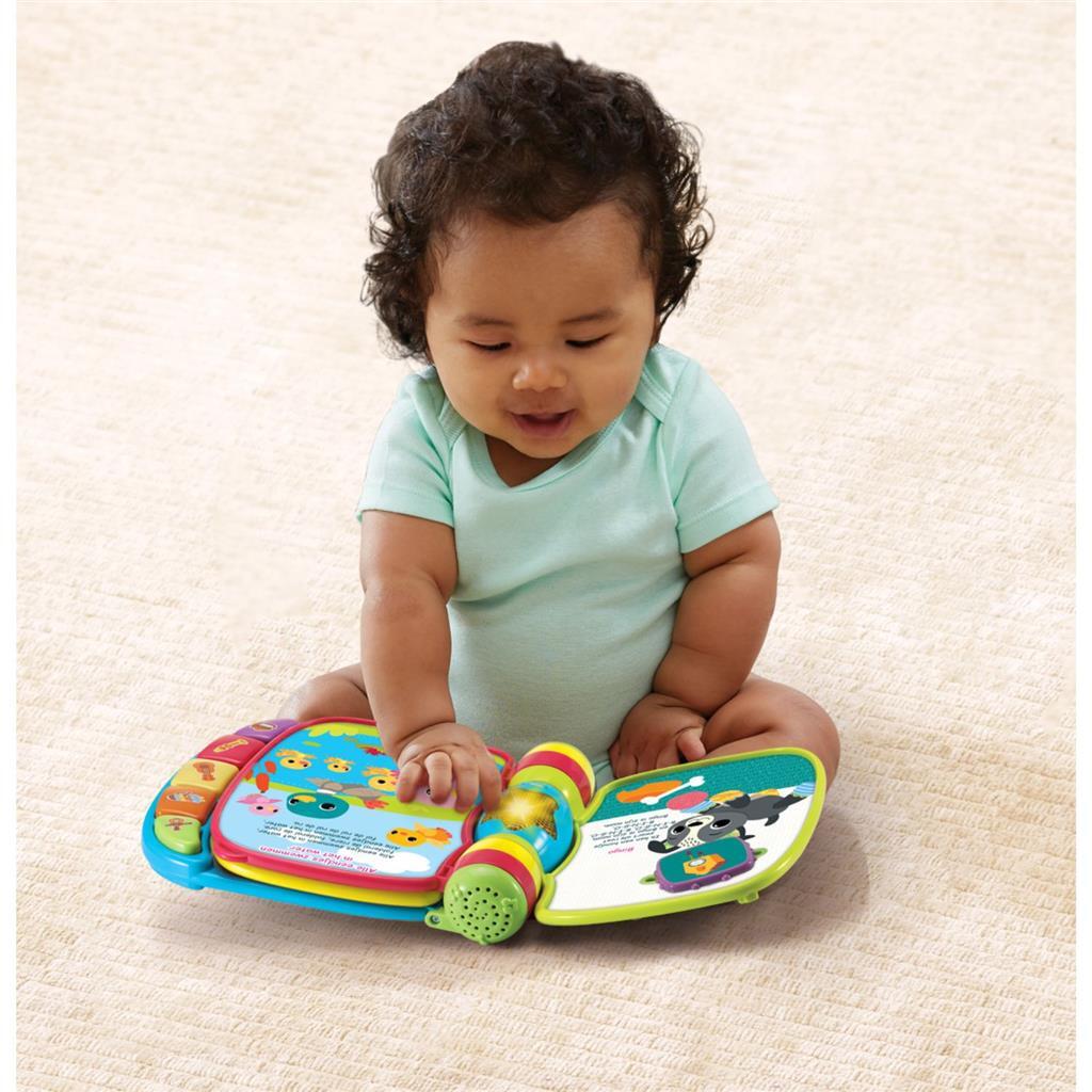 VTech Tierfreunde Liederbuch Blau