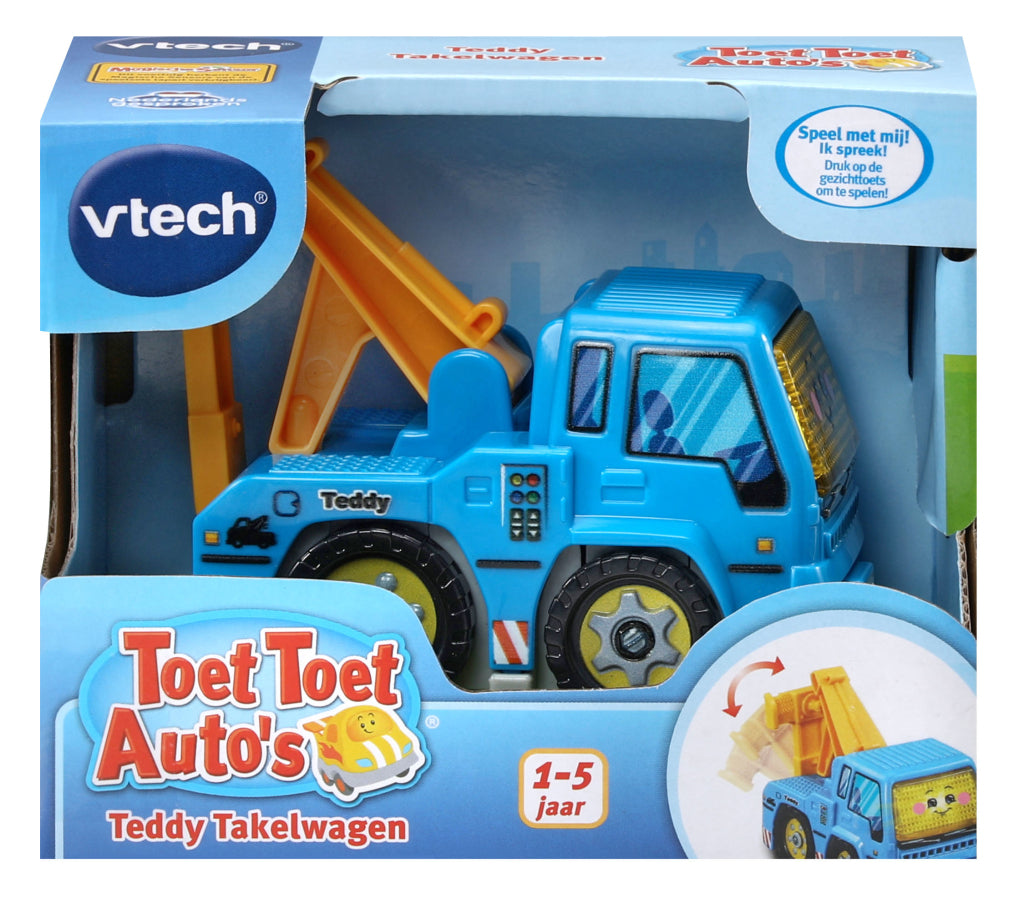 VTech Toet Toet Teddy Abschleppwagen + Licht und Sound