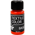 Creativ company textile color semi-dekkende textielverf - oranje, 50ml