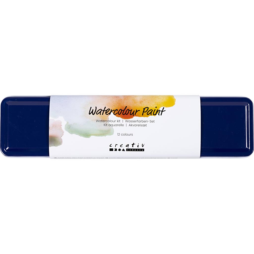 Creotime aquarelverf set, 12 assorti