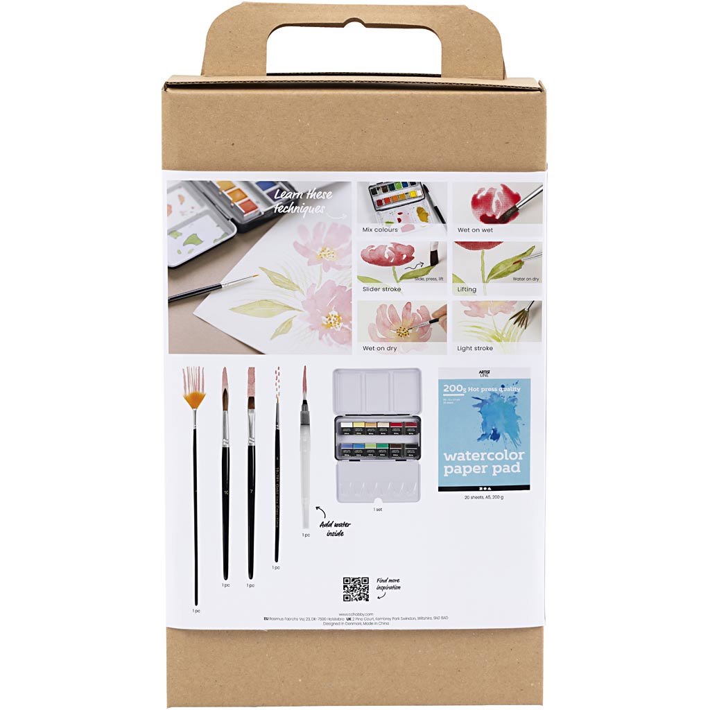 Creative company creativ company startersset leren aquarellen