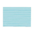 Abi indexkaarten herlitz a6 175 gsm blauw gelinieerd 100 stuks